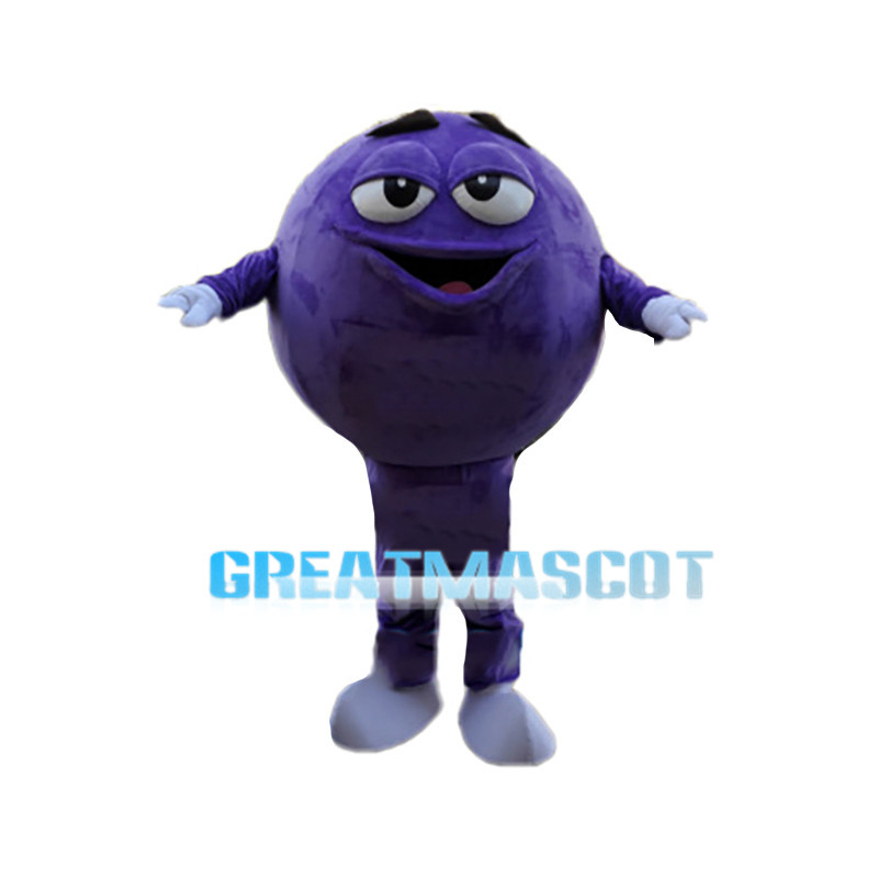Colored Chocolate Beans Mascot Costume