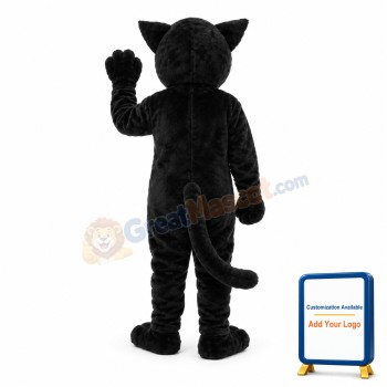 Running Fast Black Panther Mascot Costume
