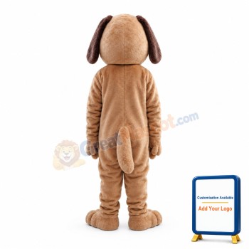 Honestly Brown Dog Mascot Costume