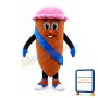 Strawberry-flavored Crispy Cone Mascot Costume