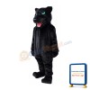 Majestic Bold Black Panther Mascot Costume