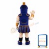 Polite Muscular Soldier Mascot Costume