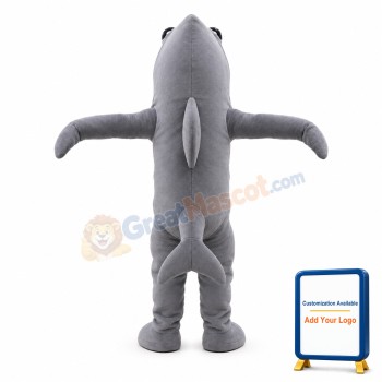 Bloody Cruel Shark Mascot Costume