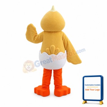 Cracked Little Chicken Mascot Costume