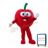 Ripe Red Apple Mascot Costume