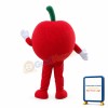 Ripe Red Apple Mascot Costume