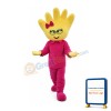 Masseur With Palm Shaped Head Mascot Costume