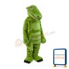 Carnivorous Green Crocodile Mascot Costume