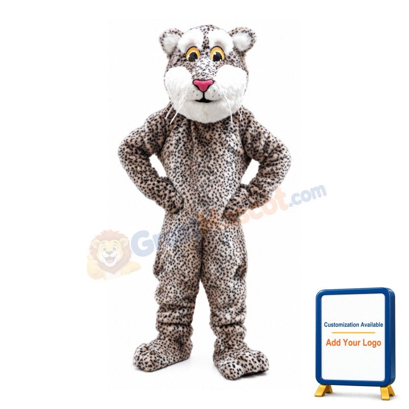 Robust Quick Leopard Mascot Costume