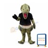 Thin Teeth Green Crocodile Mascot Costume
