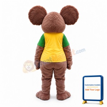 Happy Plush Brown Koala Mascot Costume