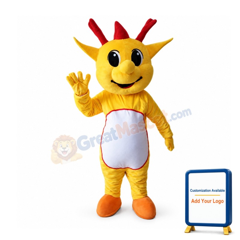 Adorable Chinese Zodiac Dragon Mascot Costume