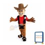 Optimistic Western Cowboy Mascot Costume