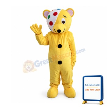 Children In Need Pudsey Bear Mascot Costume