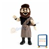 Energetic Scottish Highlander Mascot Costume