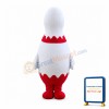 Huge Cartoon White Bowling Pin Mascot Costume