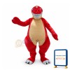 Red Crocodile Mascot Costume