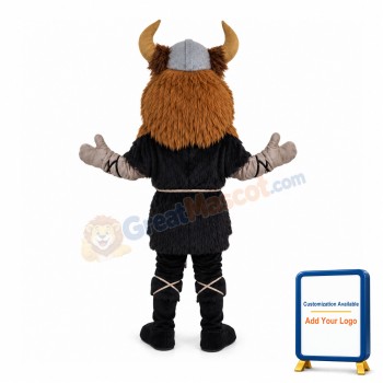2nd Version Of The Fierce Viking Man Mascot Costume