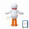 Big Duck White Mascot Costume