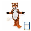 Friendly Tiger Animal Mascot Costume
