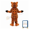 Friendly Tiger Animal Mascot Costume