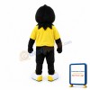 Angry Yellow Headed Eagle Cartoon Mascot Costume