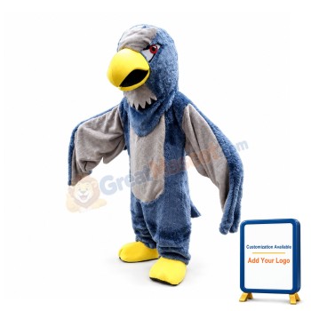 Fierce North American Blue Bird Mascot Costume 