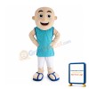 Bald Man Mascot Costume