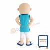 Bald Man Mascot Costume
