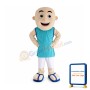 Bald Man Mascot Costume