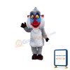 Grey Mandrill Monkey Animal Mascot Costume