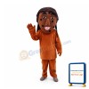 African Girl Mascot Costume