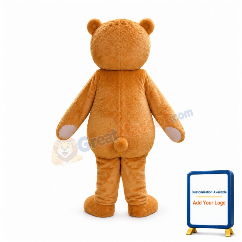 Gift Teddy Bear Mascot Costume Adult Size