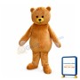 Gift Teddy Bear Mascot Costume Adult Size