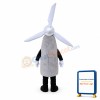 Cartoon Windmill Mascot Costume