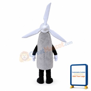 Cartoon Windmill Mascot Costume
