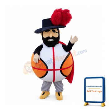 Funny Basketball Patriot Mascot Costume 