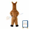 Brown Alpaca Animal Mascot Costume