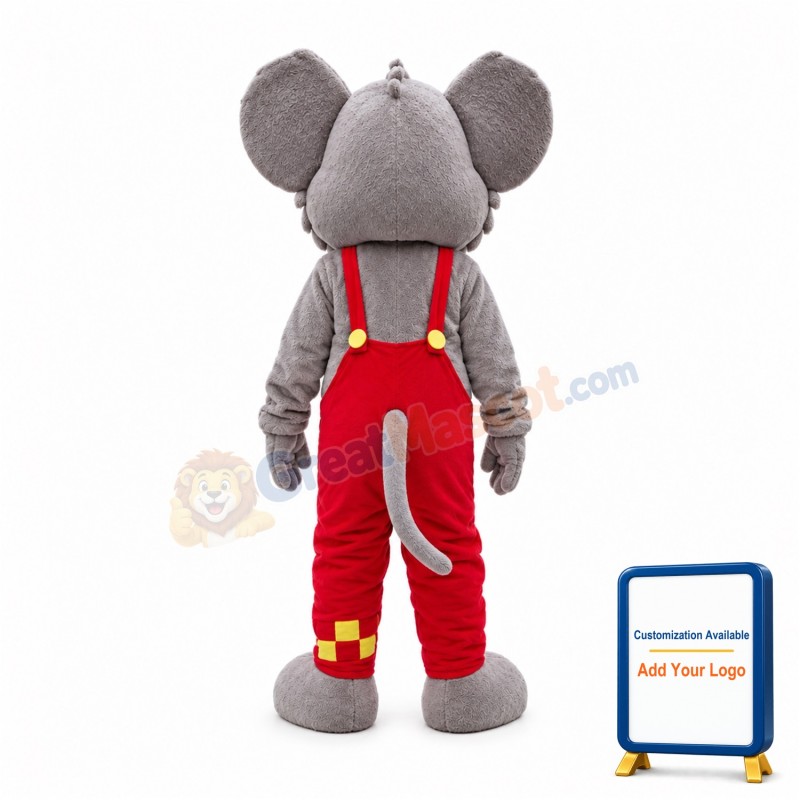 Casual Gray Koala Animal Mascot Costume