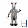 Zebra Animal Mascot Costume High Platform Costume