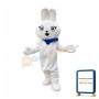 Plush Cartoon White Rabbit Bunny Mascot Costume
