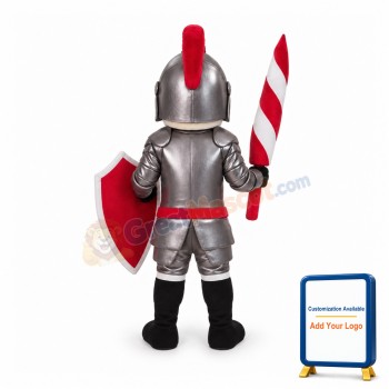 Copper Knight Mascot Costume
