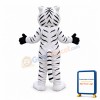 Bengal White Tiger Mascot Costume
