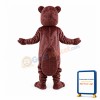 Surprised Beaver Mascot Costume