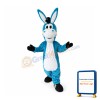 Blue Donkey Mascot Costume