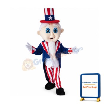 Uncle Sam Mascot Costume
