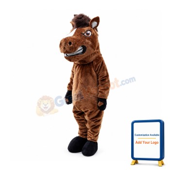 Fierce Horse Animal Mascot Costume