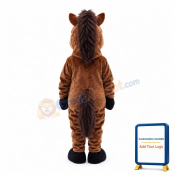 Fierce Horse Animal Mascot Costume