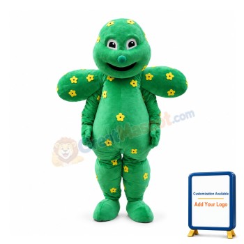 Cartoon Cactus Giant Mascot Costume
