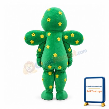 Cartoon Cactus Giant Mascot Costume